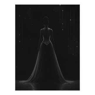 De dress foto afdruk