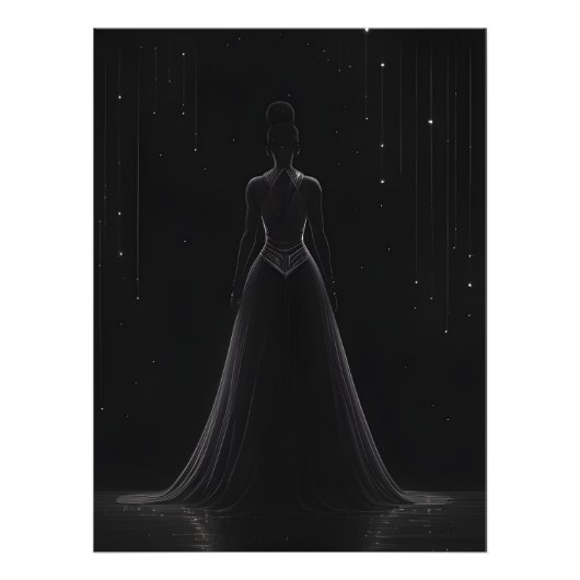 De dress foto afdruk (Voorkant)