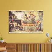 De Dreyfus Affair Canvas Afdruk (Insitu (Woonkamer))