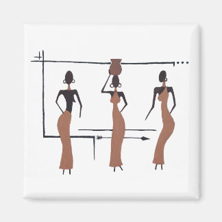 De drie Afrikaanse zussen Magneet