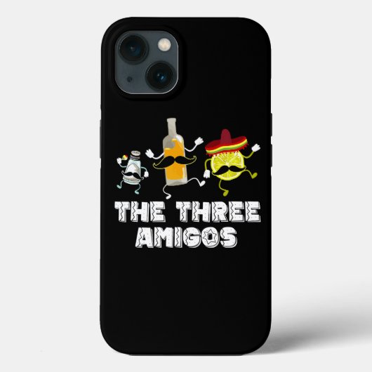 De drie Amigos Cinco de Mayo. Leuke citroenfles Case-Mate iPhone Case (Achterkant)