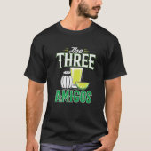 De drie Amigos Cinco de Mayo T Shirt Gift T Shir (Voorkant)