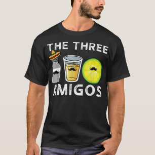 De drie Amigos Funny Cinco De Mayo Drinkin T-shirt