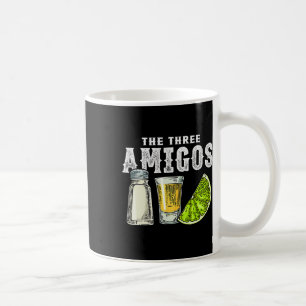 De drie Amigos Limoen zout Tequila Grappig Cinco d Koffiemok