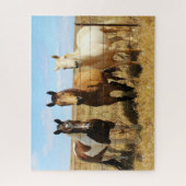 De drie Amigos Paardenvrienden Legpuzzel (Verticaal)