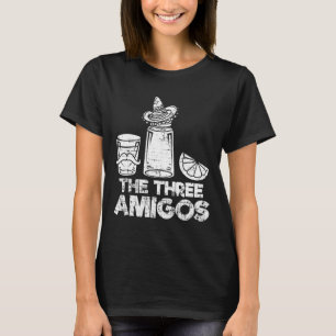 De Drie Amigos Shirt Tequila Limoen zout Mannen Vr