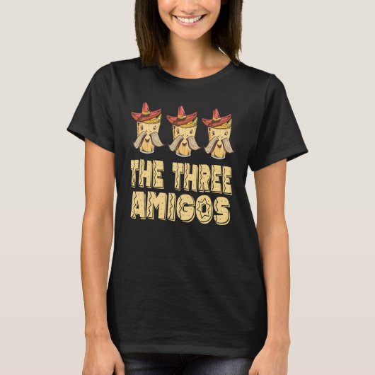 De drie Amigos T-shirt (Voorkant)