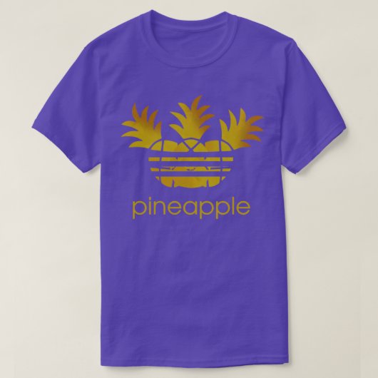 De drie anananassen t-shirt (Design voorkant)