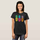 De drie ananas van de Apocalyps T-shirt (Voorkant volledig)