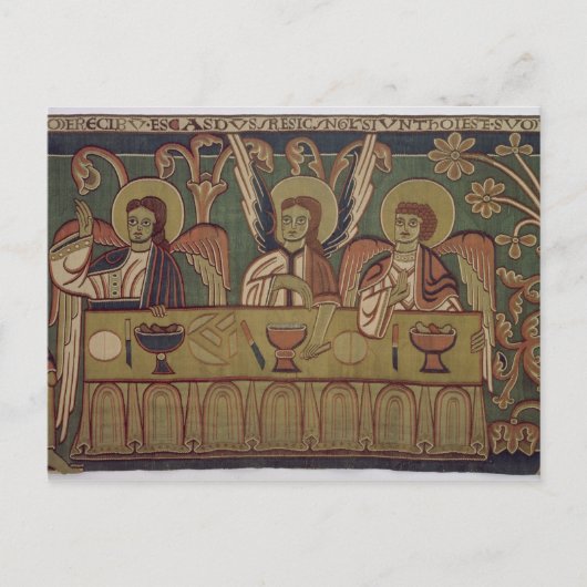 De Drie Angels uit het verhaal van Abraham Briefkaart (Voorkant)