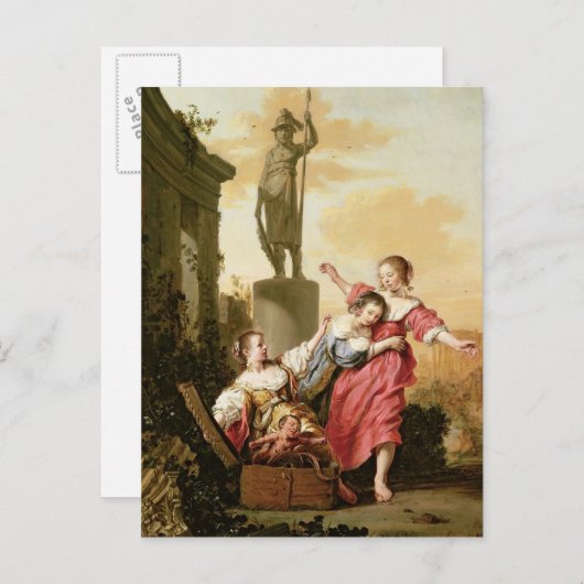 De drie aughters van Cecrops Briefkaart (Voorkant / Achterkant)