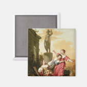 De drie aughters van Cecrops Magneet (Voorkant / Achterkant)