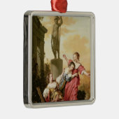 De drie aughters van Cecrops Metalen Ornament (Rechts)