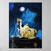 DE DRIE BEGINSELEN VAN DE BLAUWE MUNTAINE POSTER (Voorkant)