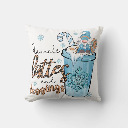 De drie belangrijkste dingen in de winter kussen (Voorkant)