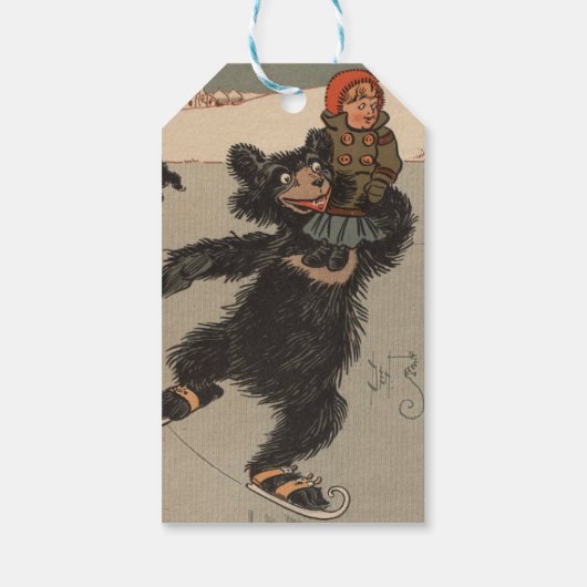 De drie Beren cadeau Label Cadeaulabel (Achterkant)