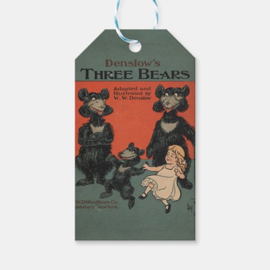 De drie Beren cadeau Label Cadeaulabel (Voorkant)