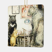 “De drie beren” door Arthur Rackham Keramisch Ornament (Links)
