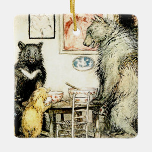 “De drie beren” door Arthur Rackham Keramisch Ornament