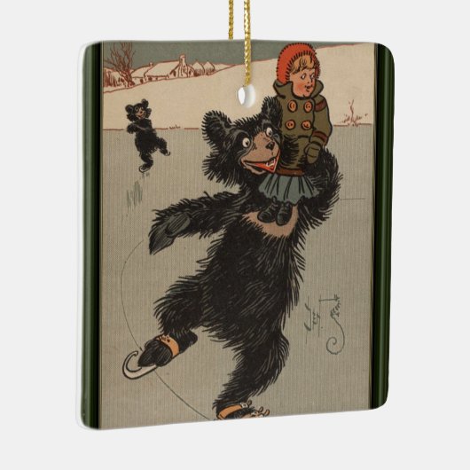 De drie Beren keramische Ornament (Rechts)