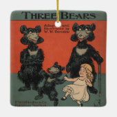 De drie Beren keramische Ornament (Achterkant)