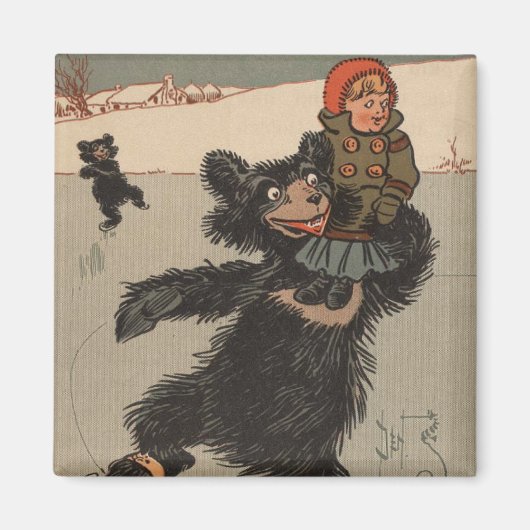 De drie Beren Magnet (Voorkant)