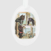 De drie beren ornament (achterkant)