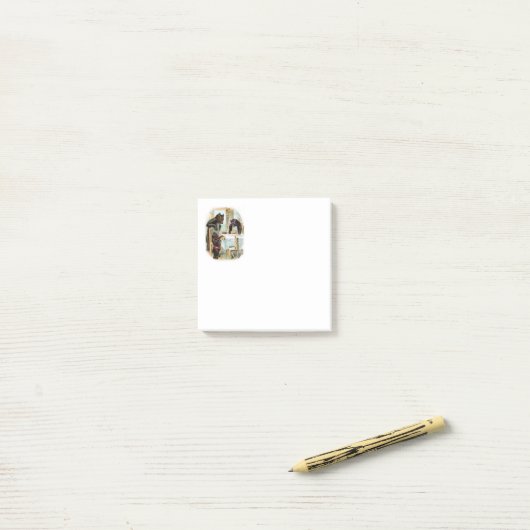 De drie beren post-it® notes (Op bureau)