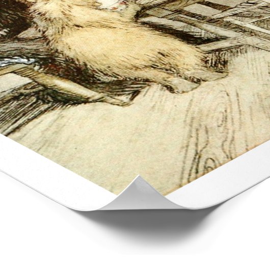 De drie Beren Poster (Hoek)