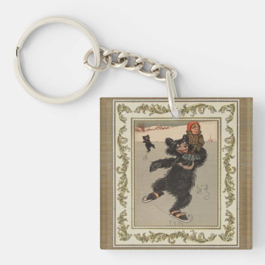 De drie beren sleutelhanger (voorkant)