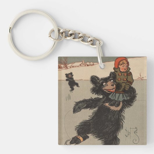 De drie beren sleutelhanger (voorkant)