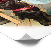 "De drie Beren" Vintage Poster (Hoek)