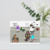 De drie blinde muizen briefkaart (Staand voorkant)