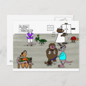 De drie blinde muizen briefkaart (Voorkant / Achterkant)