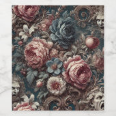 🩸 De Drie Christus van Ypsilanti - Gotische Victo Wijn Etiket (Enkel label)