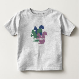 De drie eekhoorns "Eekhoornleven" Toddler T-shirt