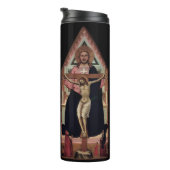 “De Drie-eenheid” religieuze kunst tumbler Thermosbeker (Geroteerd rechts)