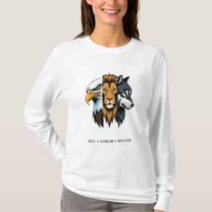 De Drie-eenheid van Meesterschap Apex Code Regeer T-shirt