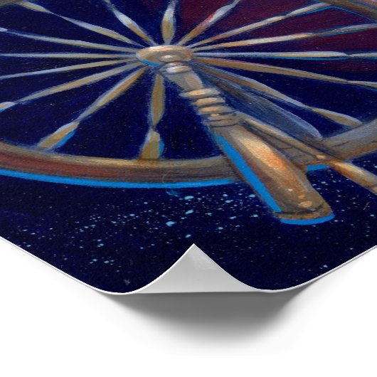 De drie Fates ART PRINT gothic fairy godin (Hoek)