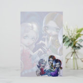 "De drie fates"-artikelen Briefpapier (Staand voorkant)