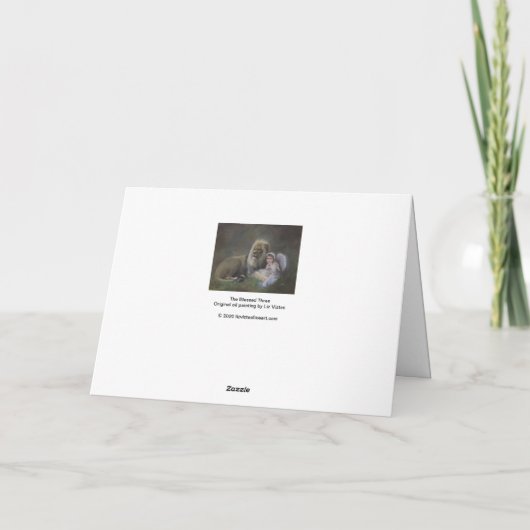 De drie feestdagen kaart (Achterkant)