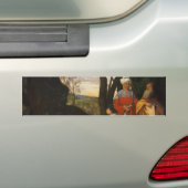De drie filosofen (Mannen Wise) (door Giorgione) Bumpersticker (Op auto)