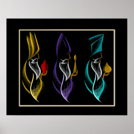 De Drie Geschenken Poster