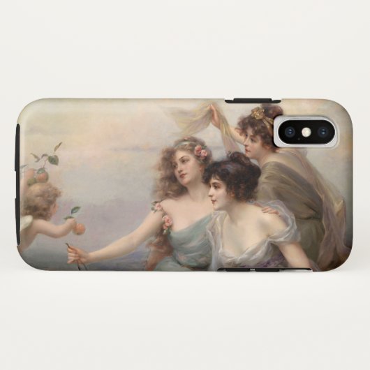 De drie gratiën door Edouard Bisson Case-Mate iPhone Case (Achterkant (horizontaal))