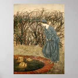 De drie hoofden van de putten poster