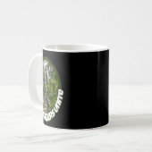 De drie huggers verenigen zich. Ik identificeer me Koffiemok (Voorkant links)
