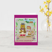 De drie Karpatische Beren Kaart (Gele Bloem)