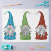 De Drie Kerstkabouters Tissuepapier (Craft)