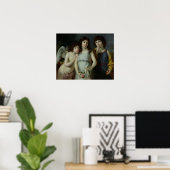 De drie kinderen van monsieur Langlois Poster (Thuiskantoor)