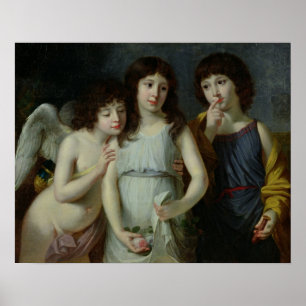De drie kinderen van monsieur Langlois Poster